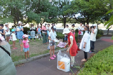 8月25日 ハゼ釣り大会開催