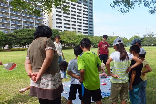 8月24日 今年も恒例のハゼ釣り大会を行いました。