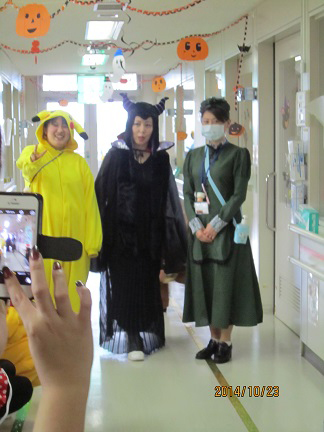  千葉県こども病院ハロウィーンのお祭り