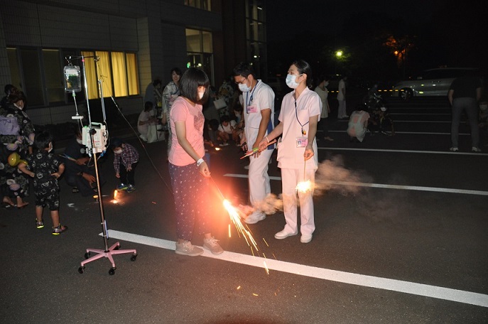 8月6日　こども病院　夏まつり