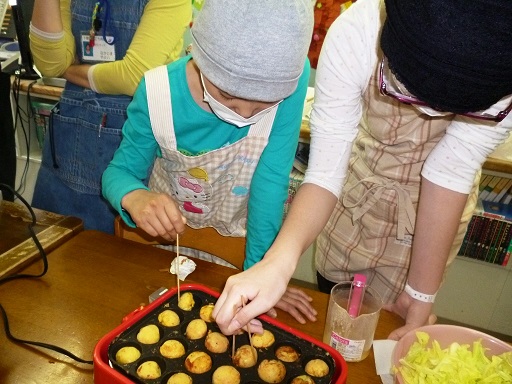 4月16日　明石焼きパーティーをしました