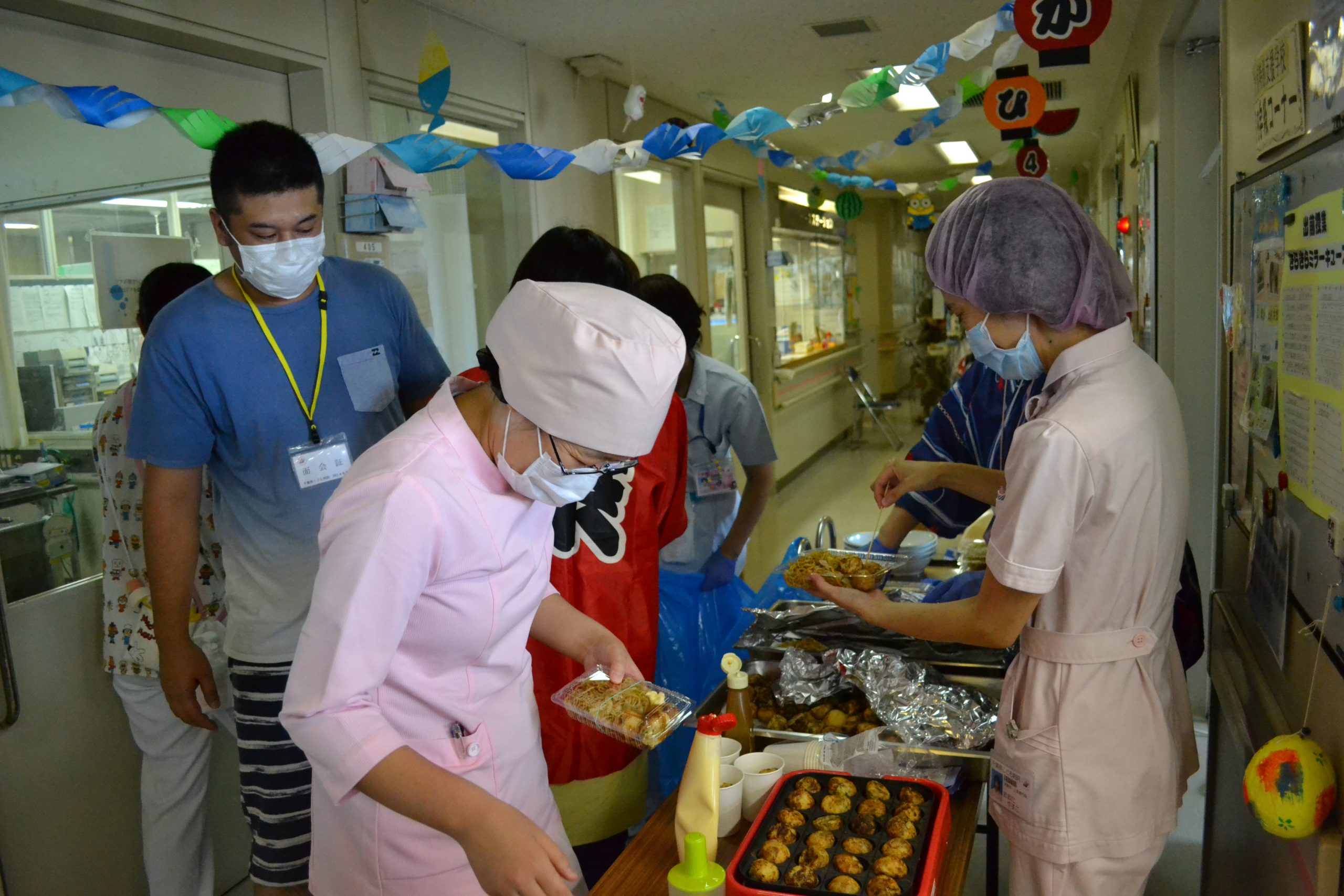 ８月10日　千葉県こども病院　夏祭り