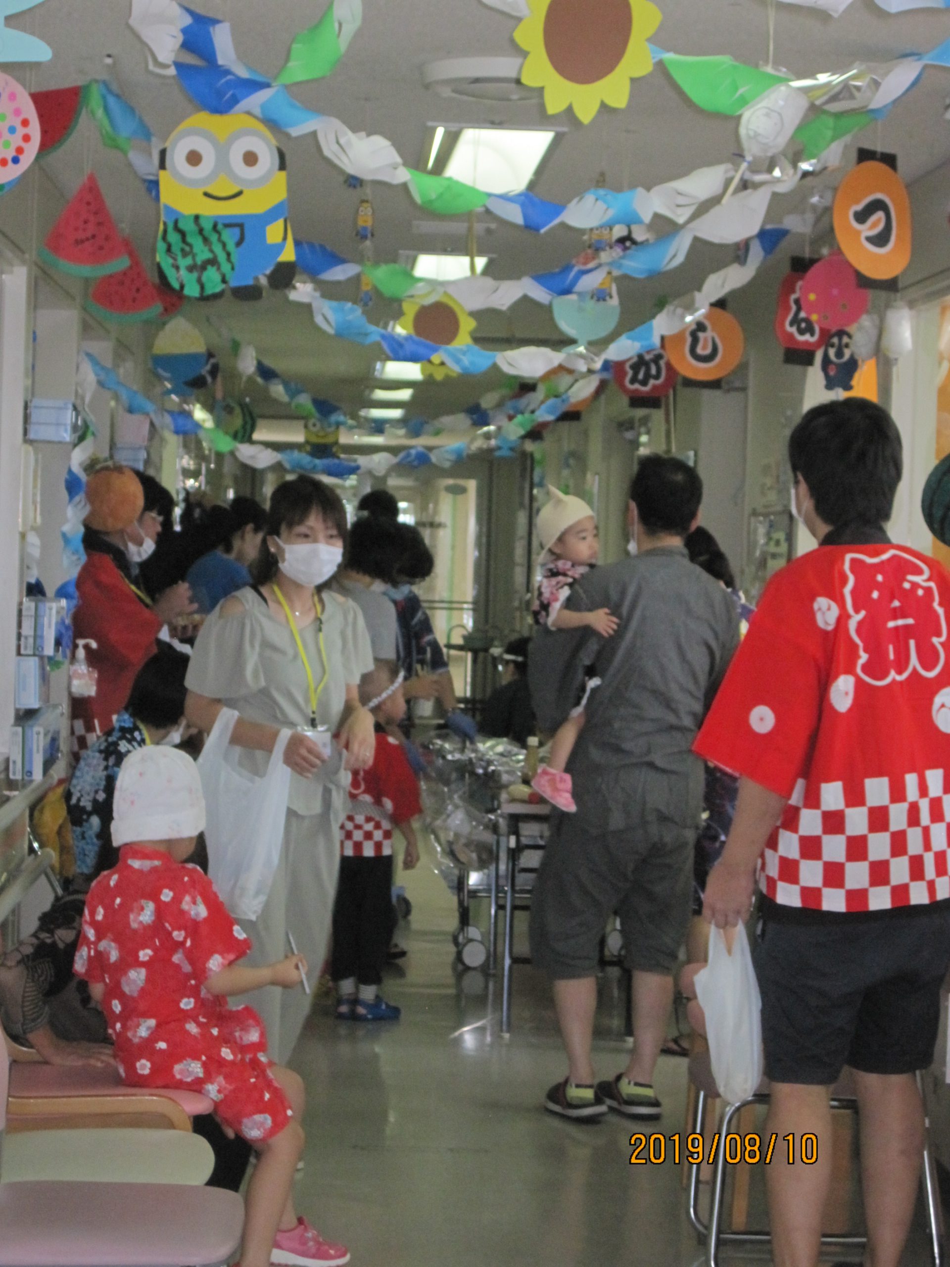 ８月10日　千葉県こども病院　夏祭り