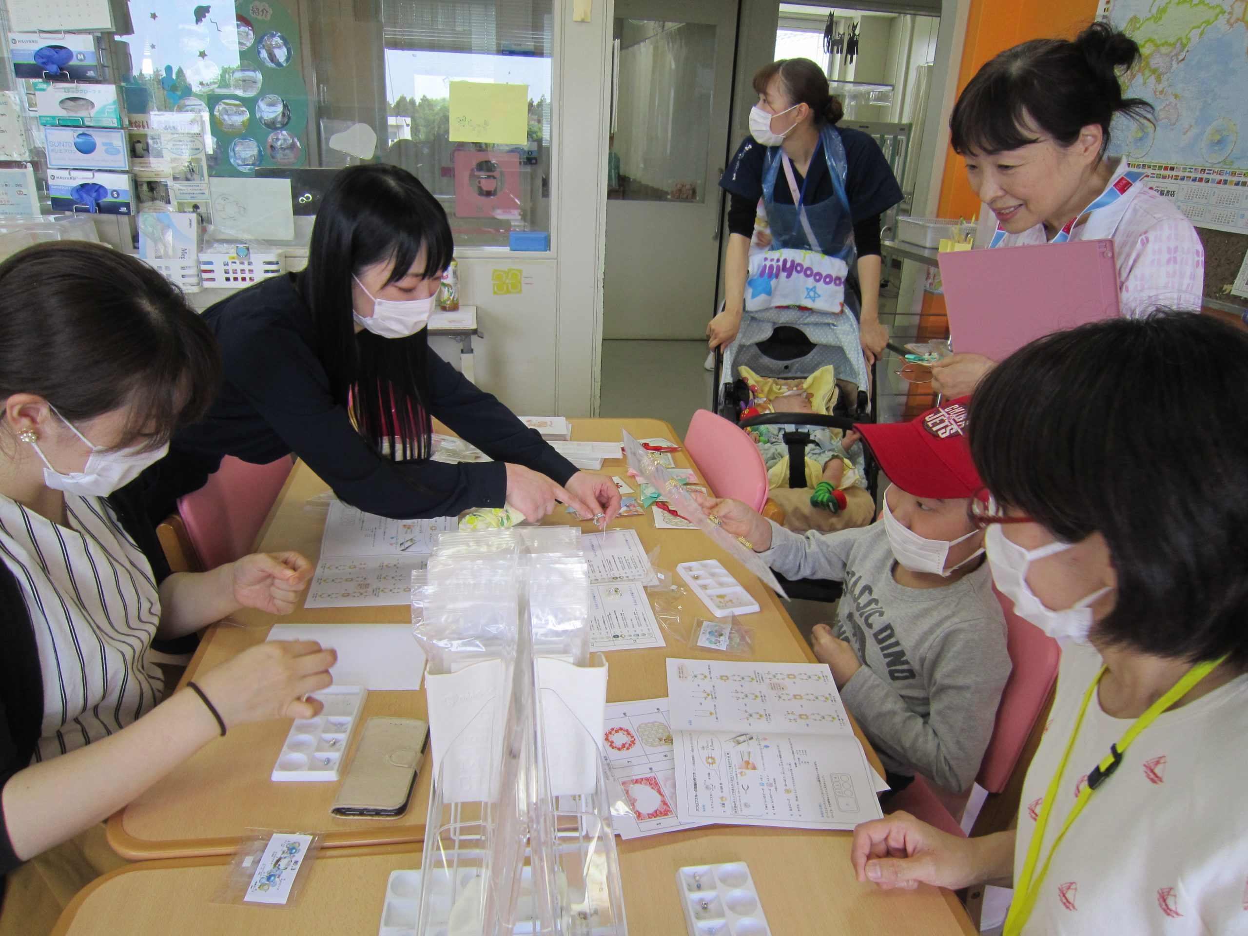 5月9日　千葉県こども病院　母の日