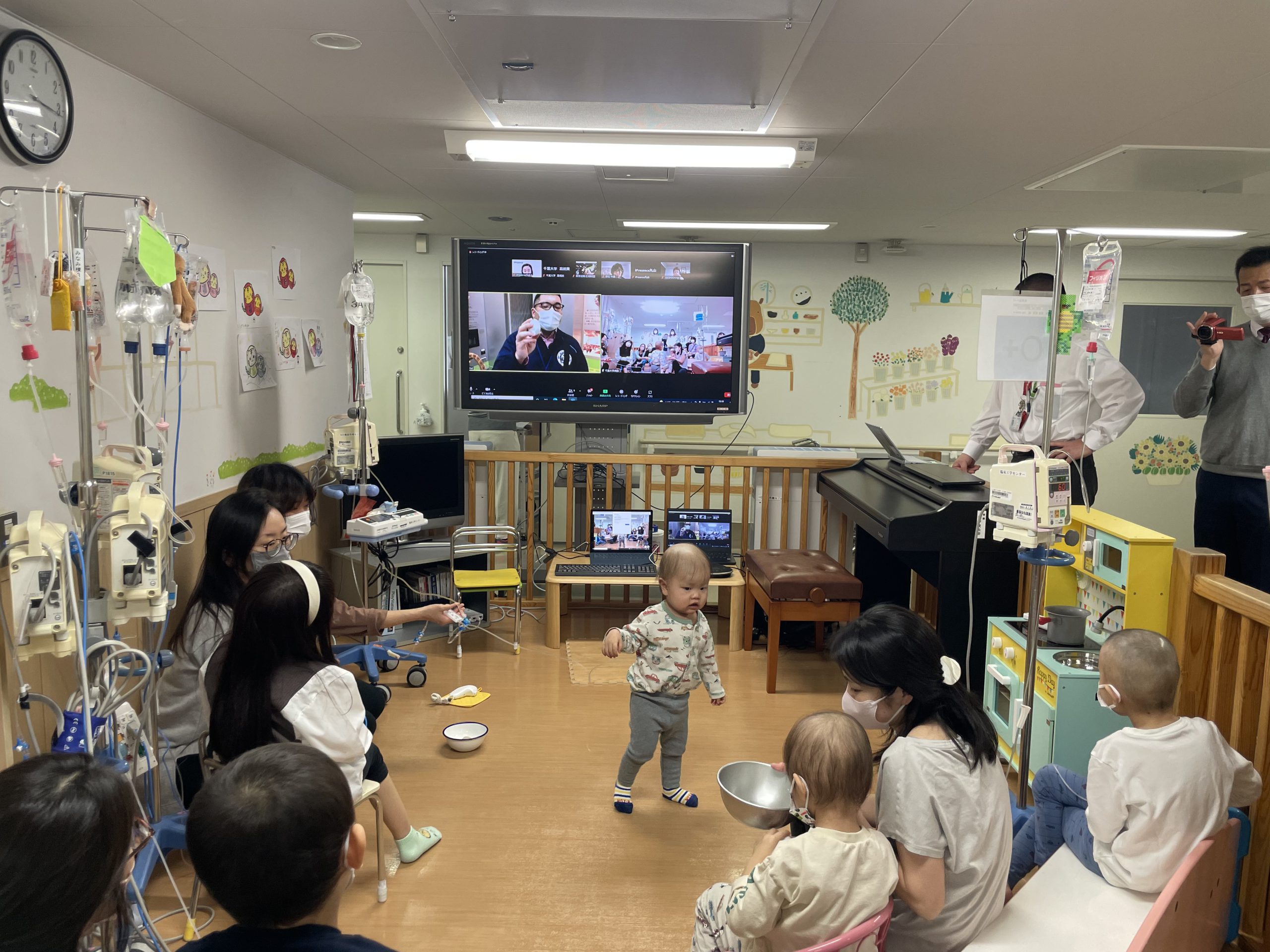 バンドー神戸青少年科学館にオンラインツアーをしました