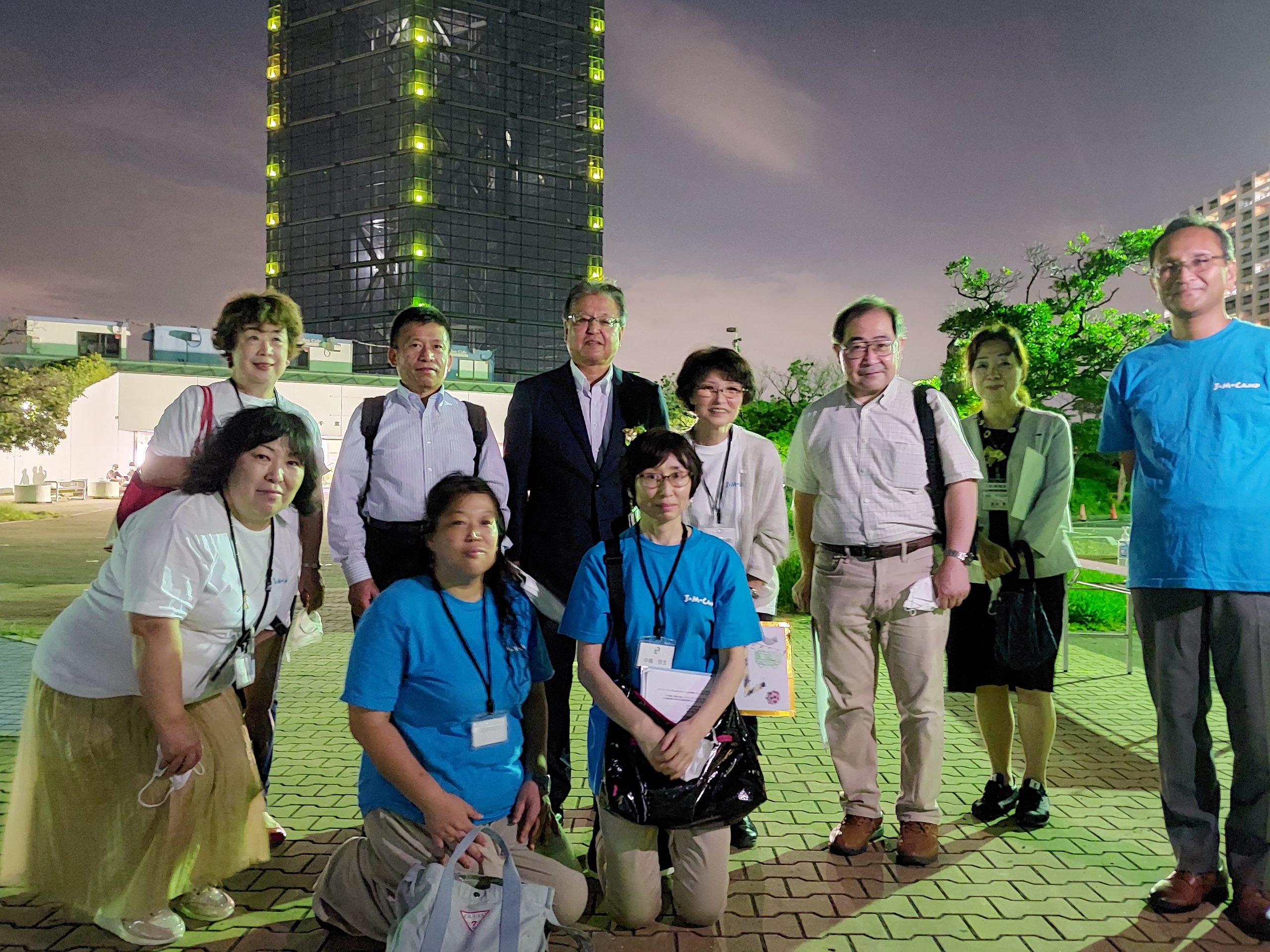 9月9日　千葉ポートタワーのライトアップ
