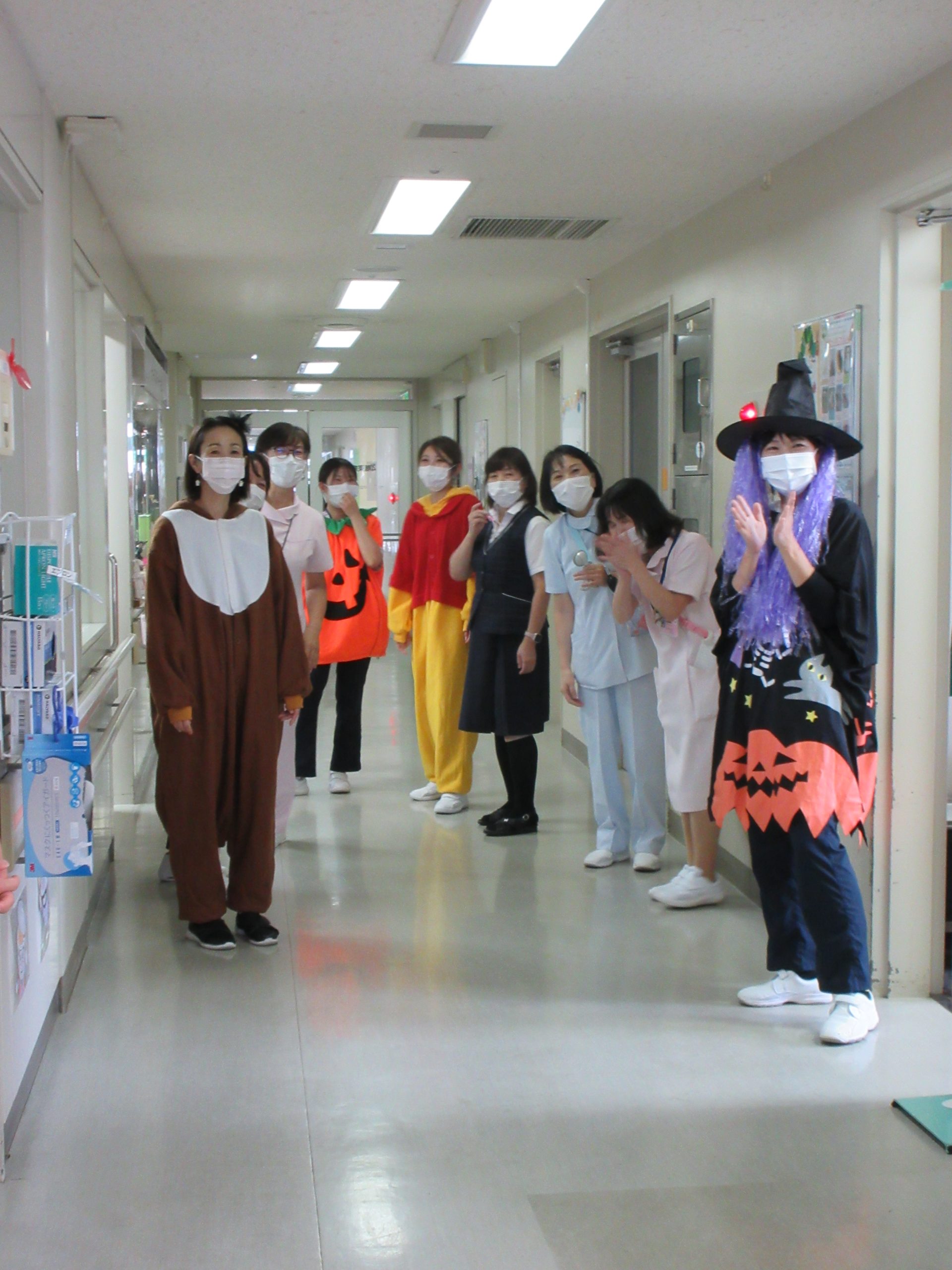 10月25日　千葉県こども病院　ハロウィン