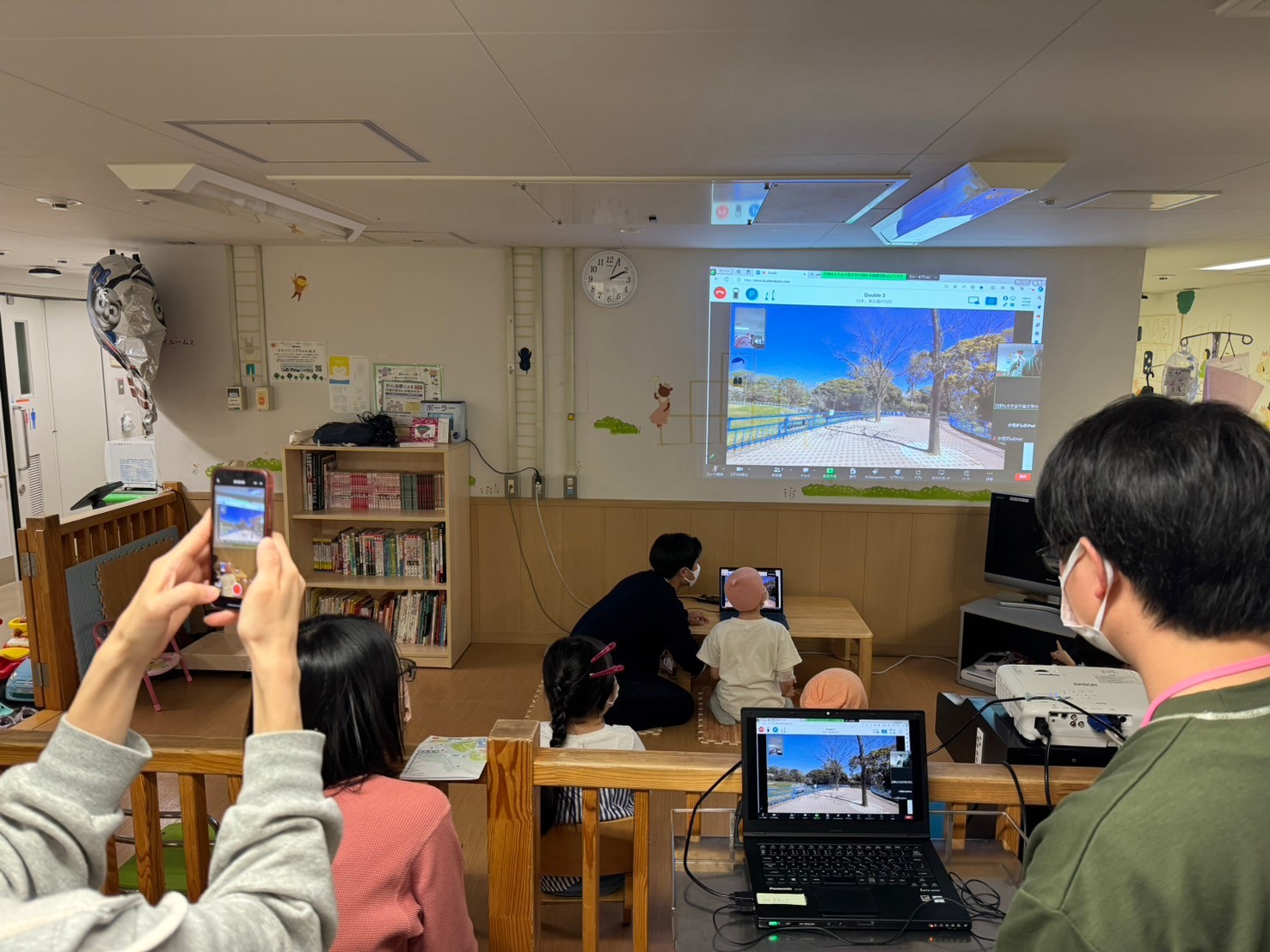 4月10日　千葉大学医学部附属病院小児科　千葉市動物公園のオンライン見学