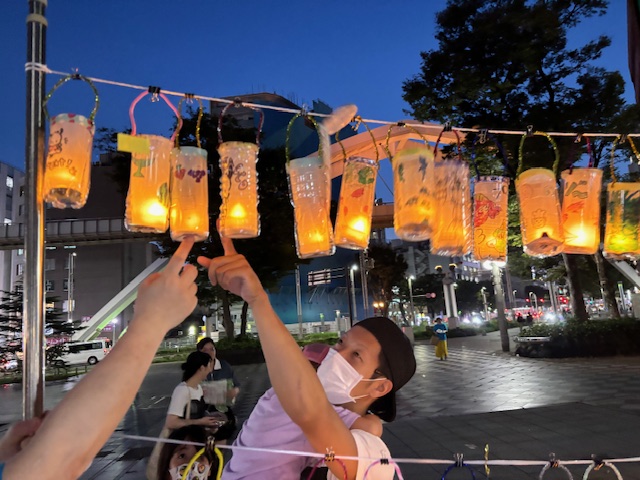 9月9日　千葉市中央公園　ゴールドセプテンバーキャンペーン
