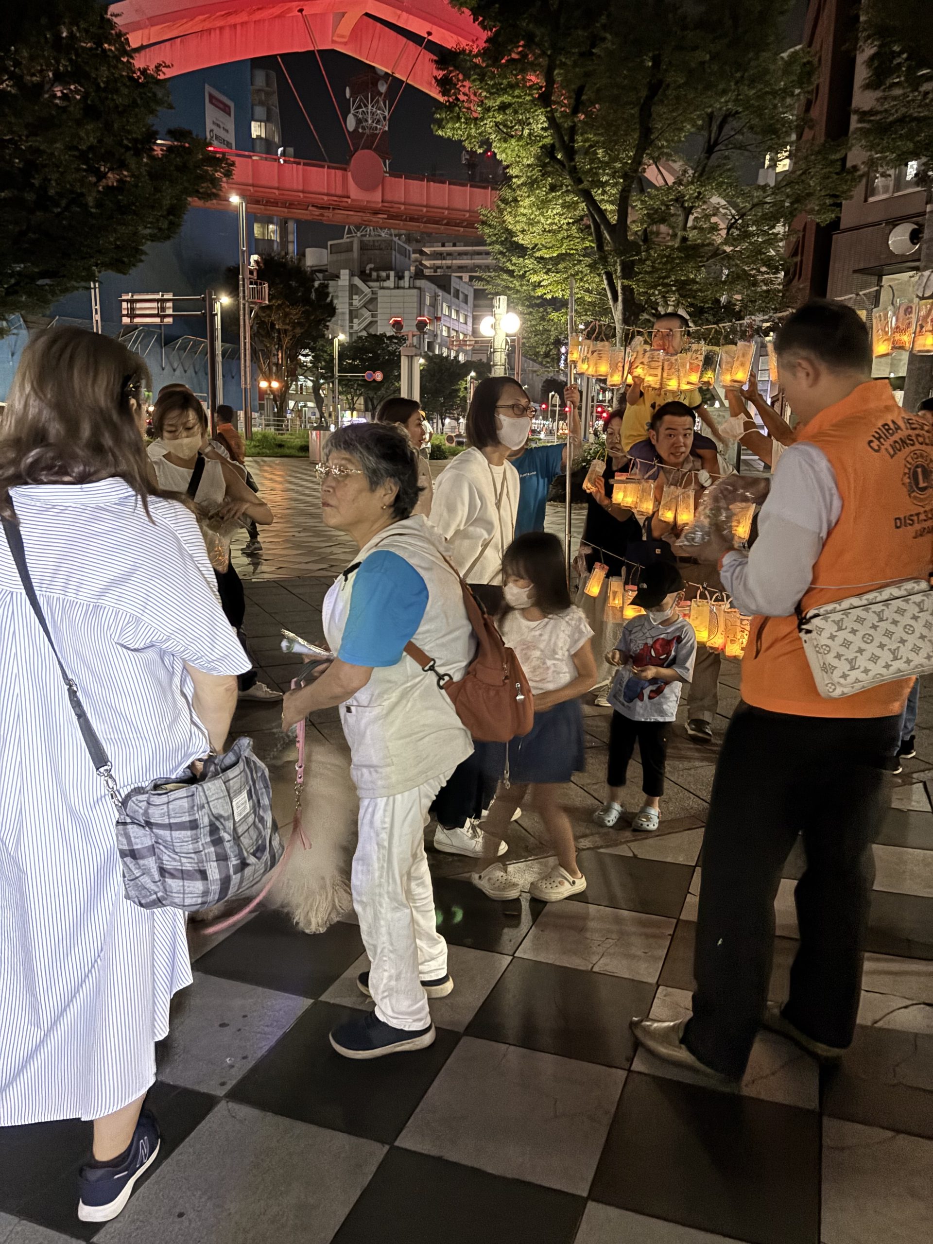 9月9日　千葉市中央公園　ゴールドセプテンバーキャンペーン