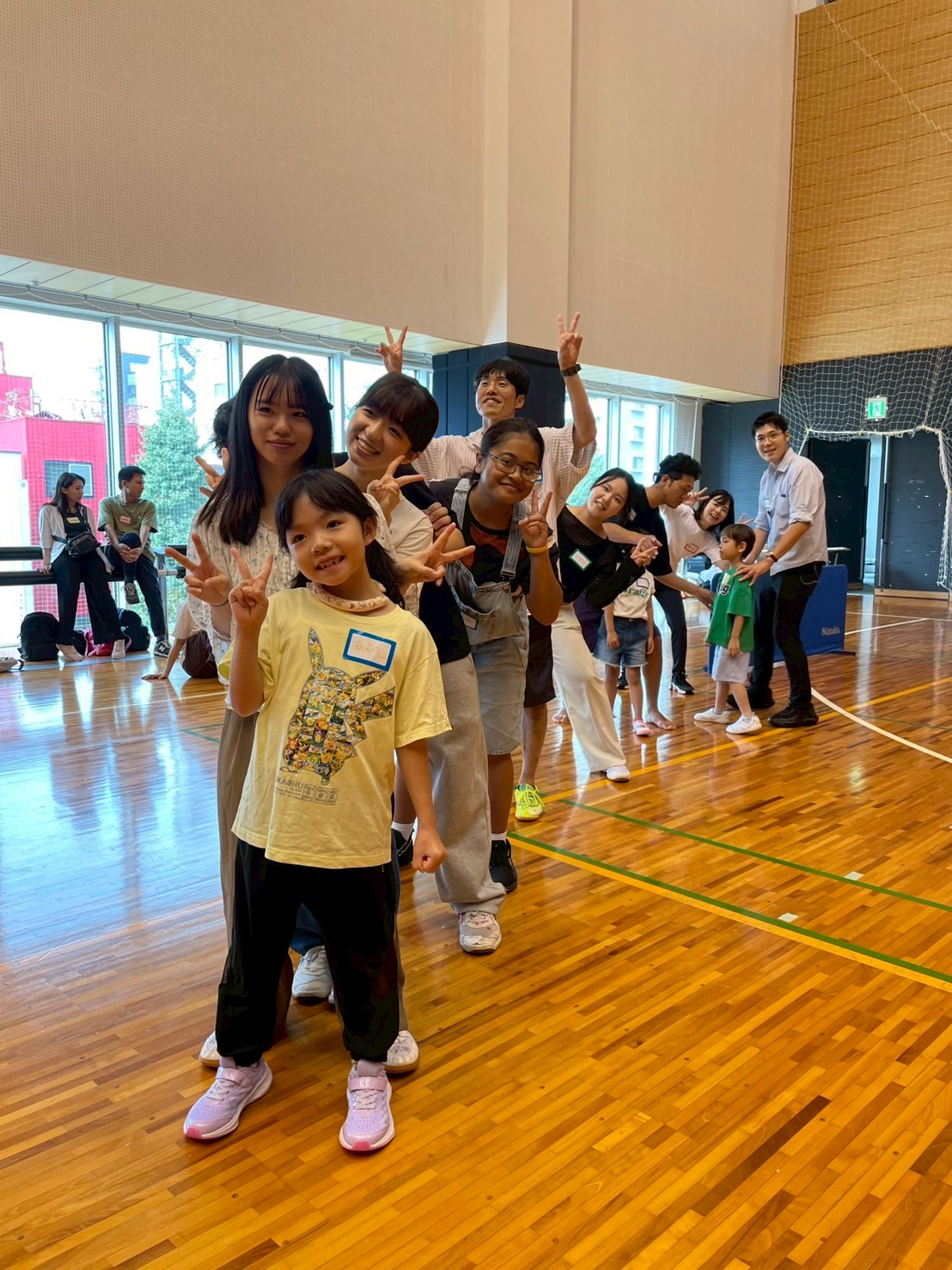 8月30日　大学生との運動会