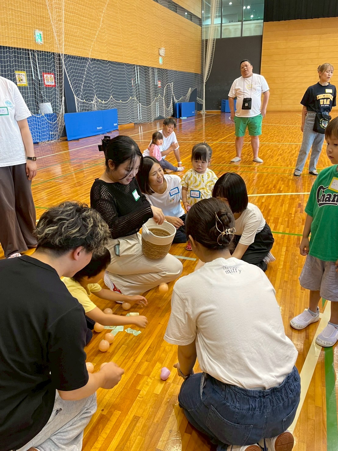 8月30日　大学生との運動会