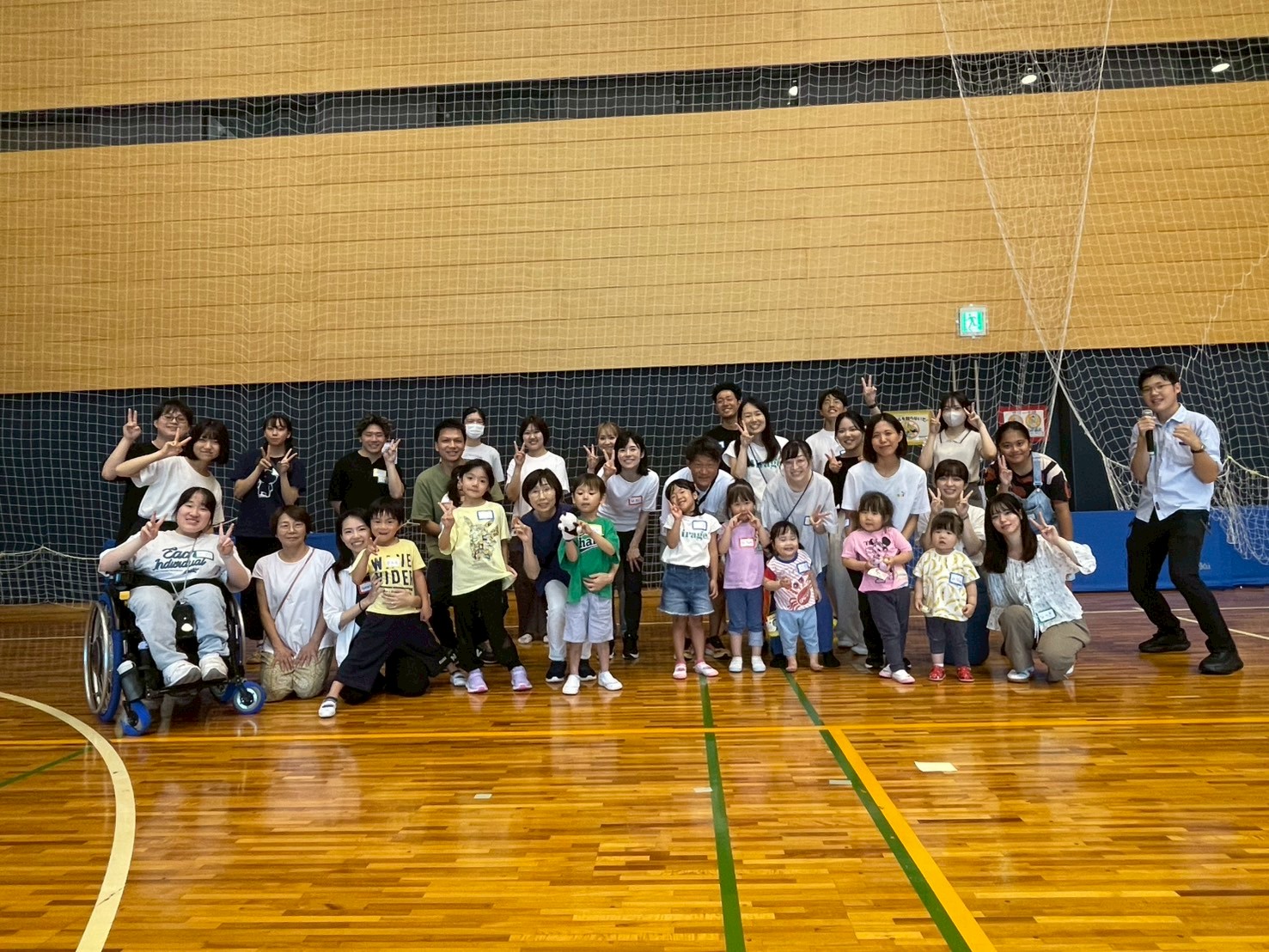 8月30日　大学生との運動会