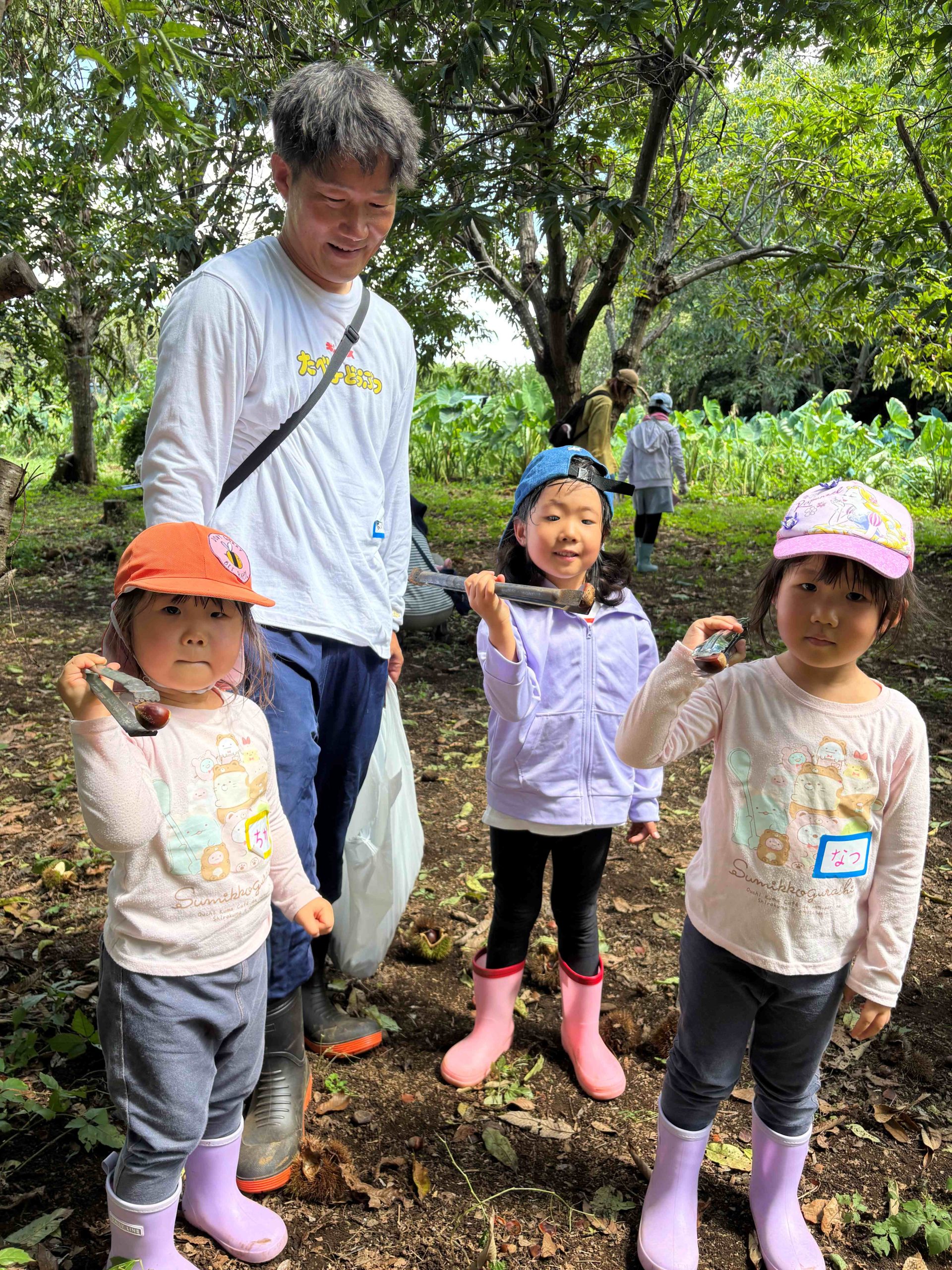 9月6日　栗拾い