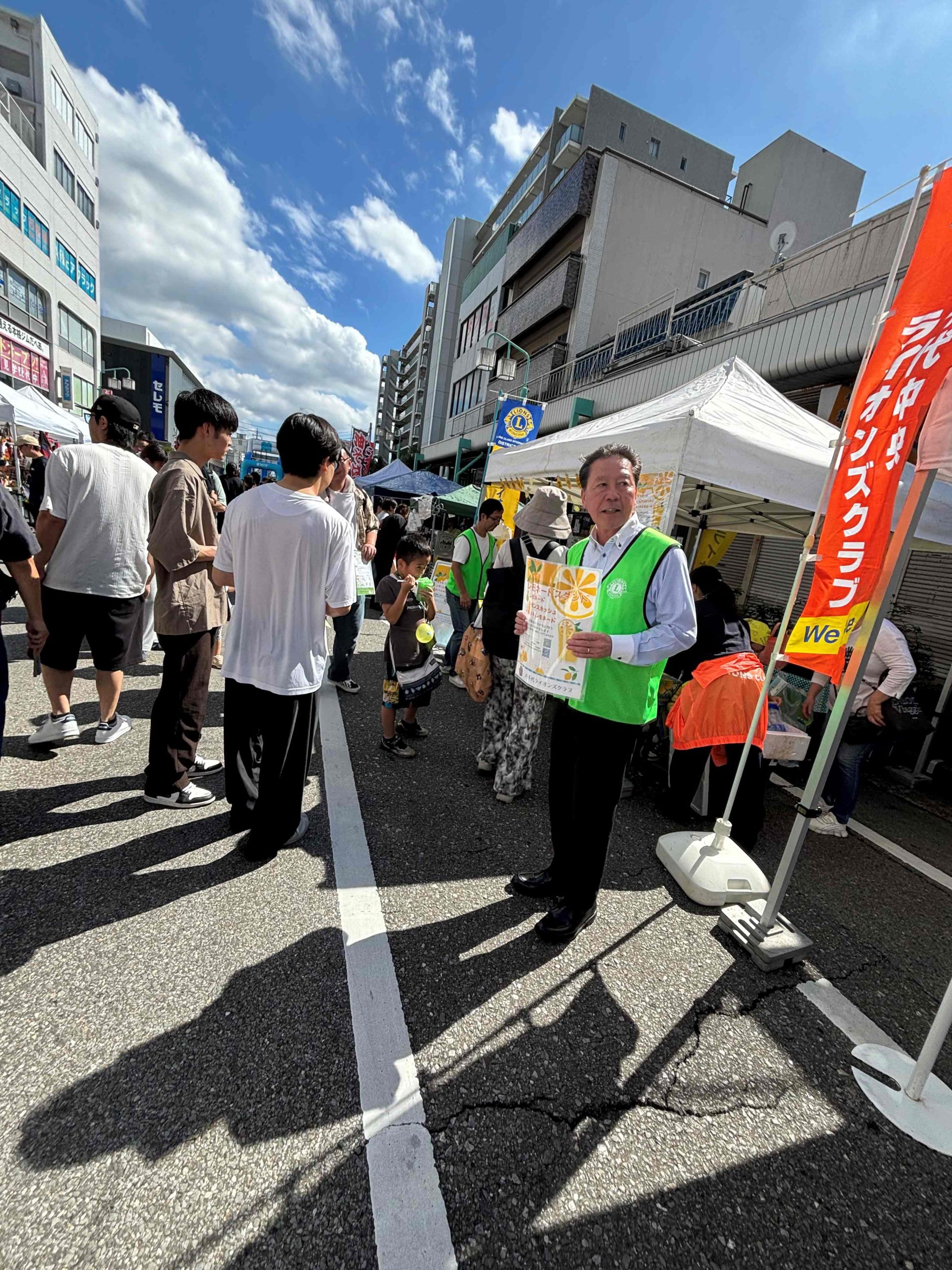 10月5日（日）八千代市でのレモネードスタンド 