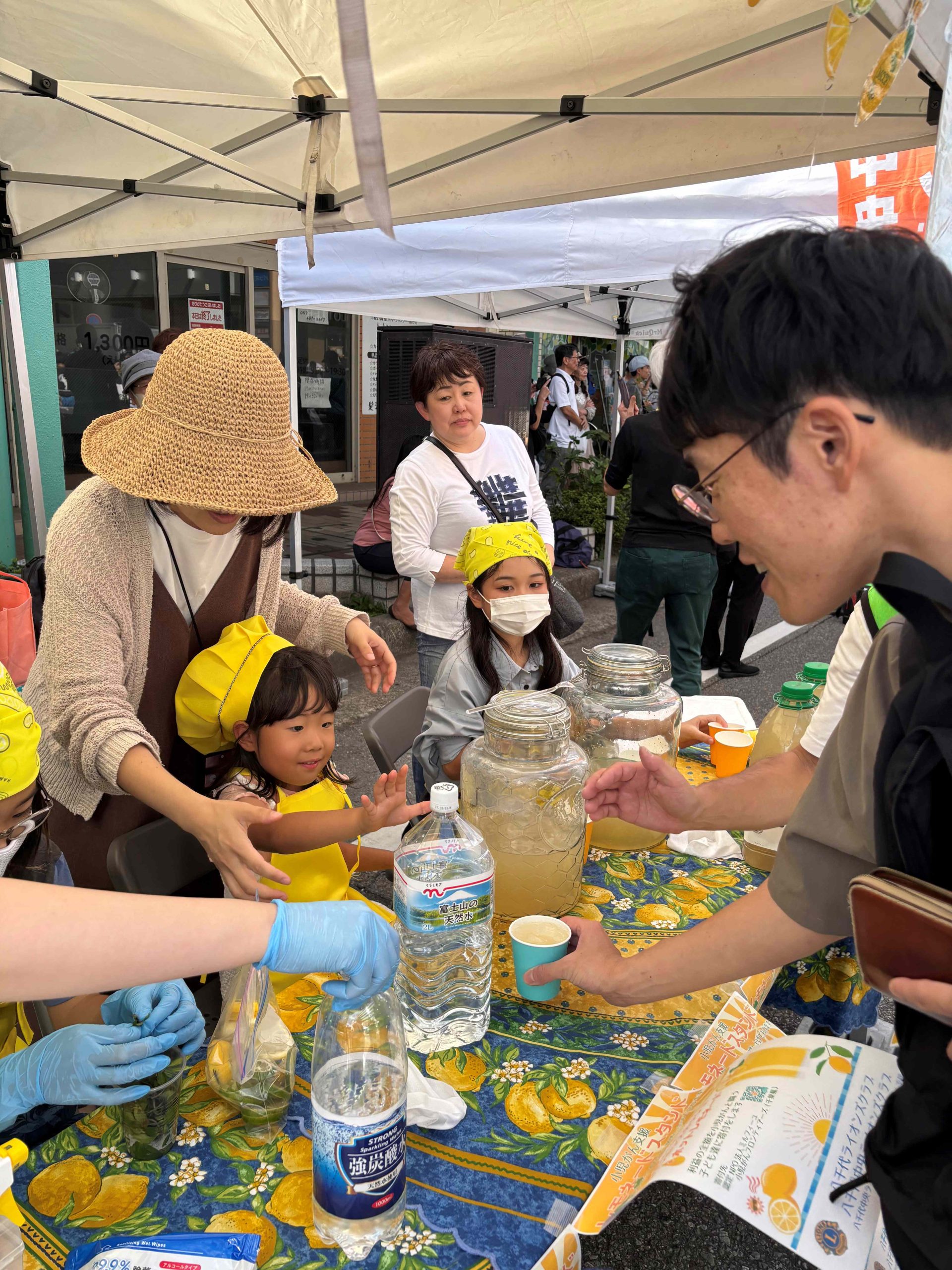 10月5日（日）八千代市でのレモネードスタンド 