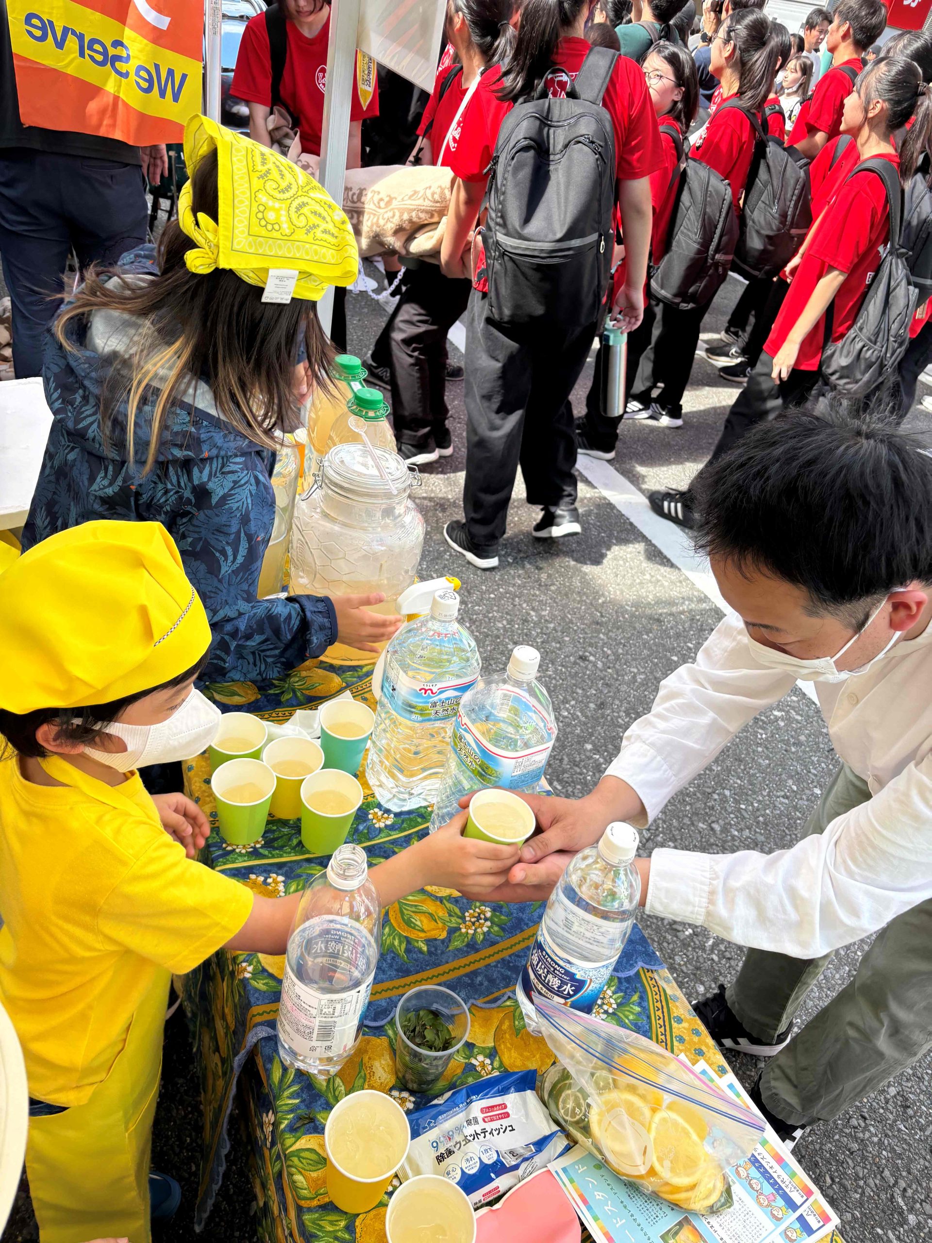 10月5日（日）八千代市でのレモネードスタンド 