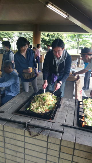 5月14日　「えくぼ」のバーベキュー