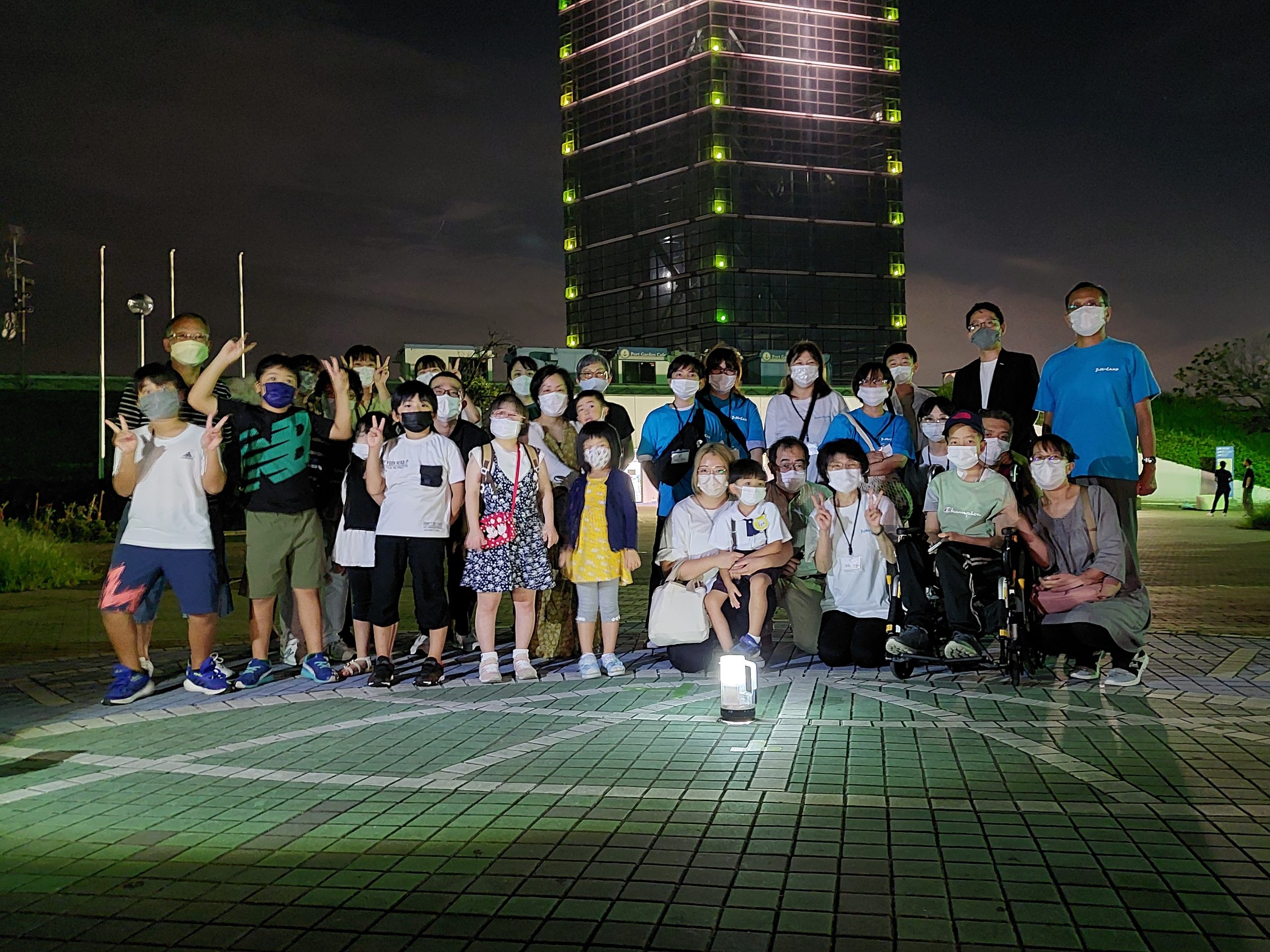9月9日　千葉ポートタワーのライトアップ