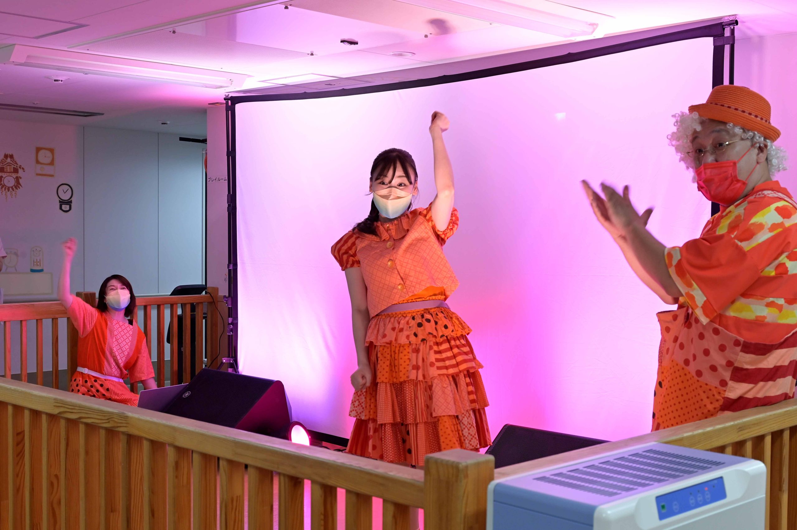 7月23日　千葉大学医学部附属病院　小児科　心魂プロジェクトの公演