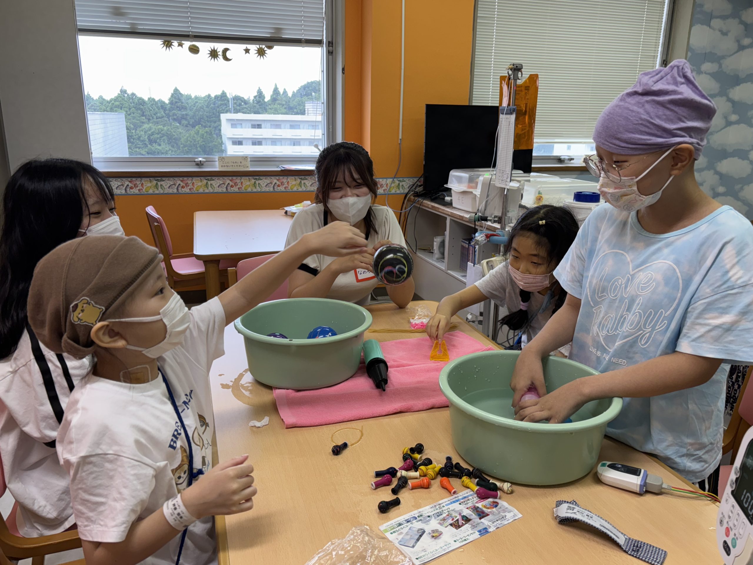 ８月１日　千葉県こども病院　夏祭り