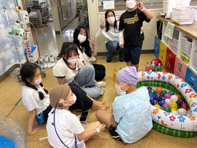 ８月１日　千葉県こども病院　夏祭り