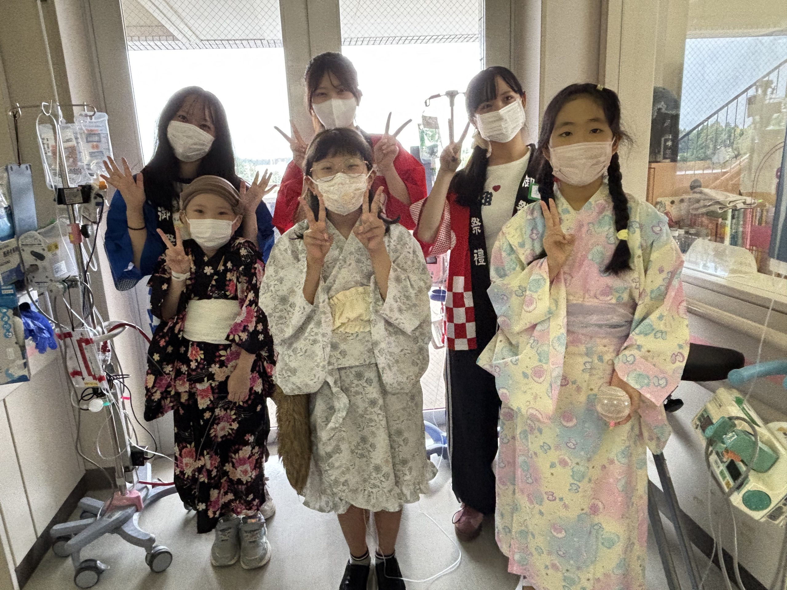 ８月１日　千葉県こども病院　夏祭り