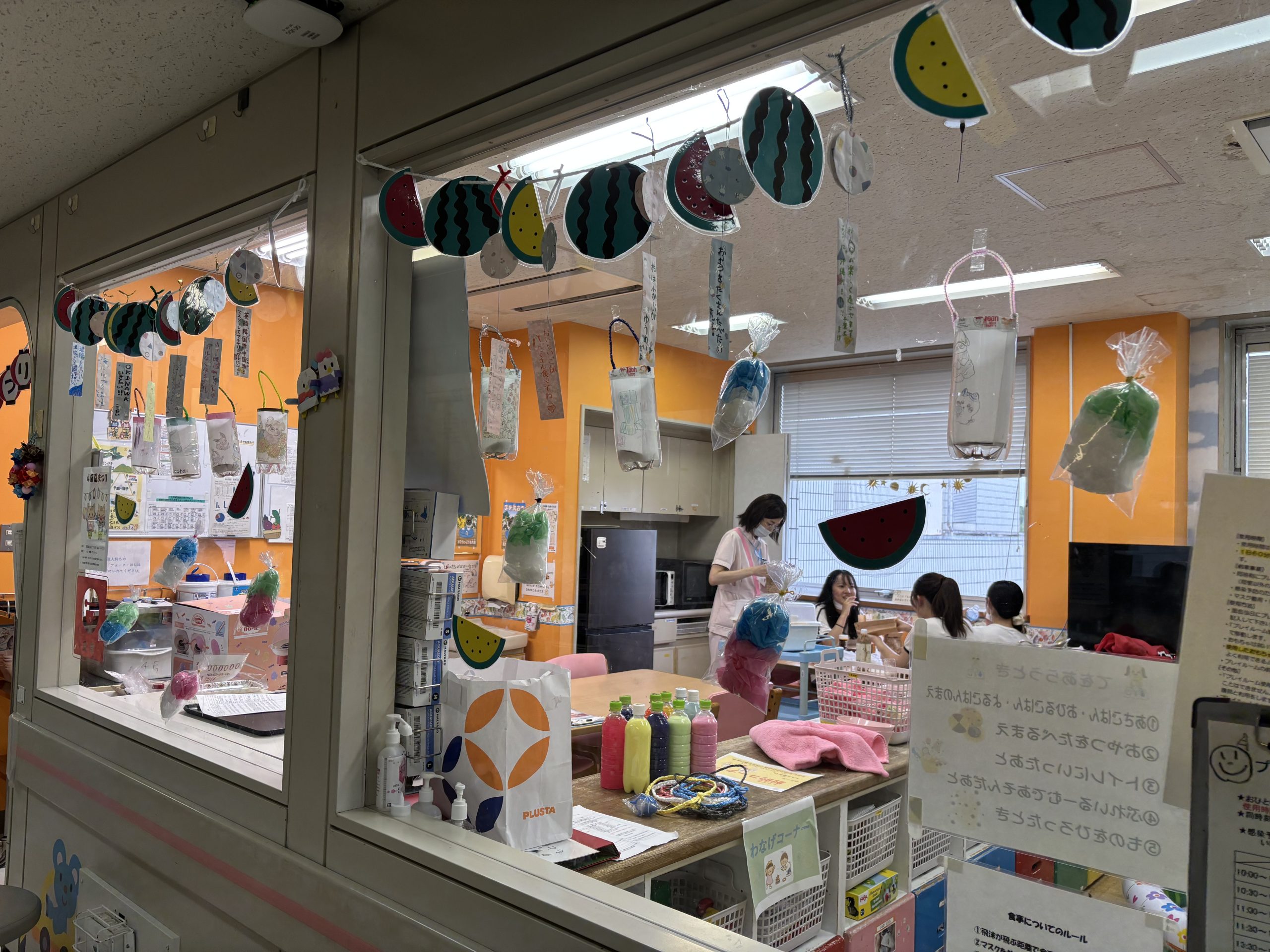８月１日　千葉県こども病院　夏祭り