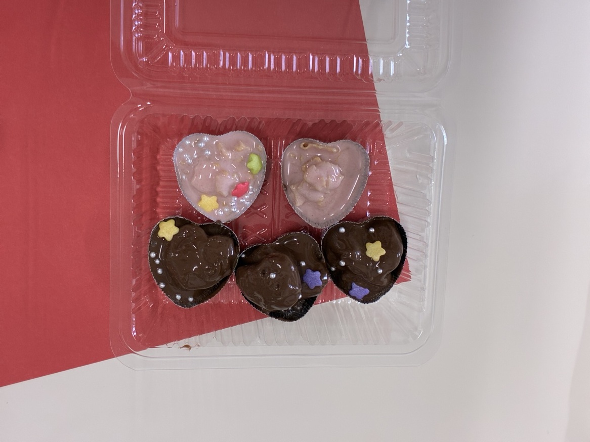 2月9日 成田赤十字病院 バレンタインチョコ作り